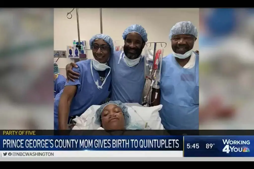 Prince George’s County mom gives birth to quintuplets